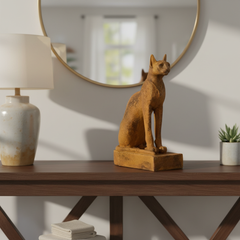 Egyptian Cat Of Bastet Garden Animal Statue