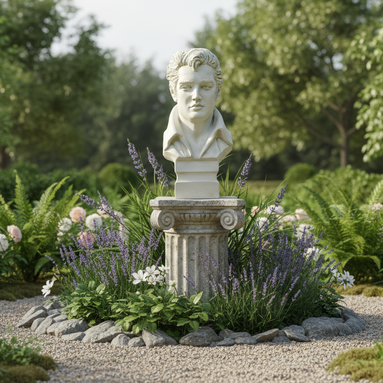 Elvis Presley Bust Sculpture â€“ Legendary Music Icon Tribute
