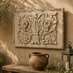 Enchanting Tanzarian Plaque Wall Sculpture: A Striking Decorative Accent for Your Walls