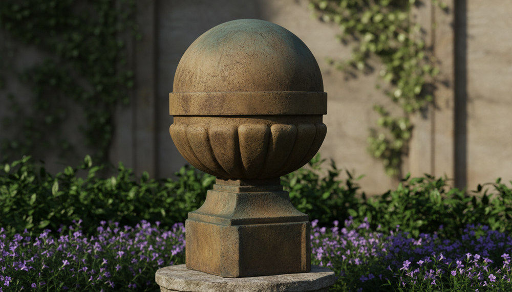 European-Style Finial Accent 21” | Luxury Home Décor