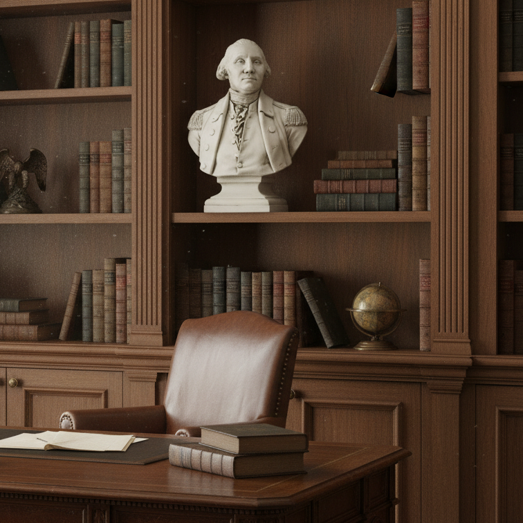 George Washington In Uniform 29 - Presidents Busts