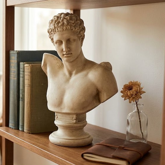 Hermes Bust Sculpture