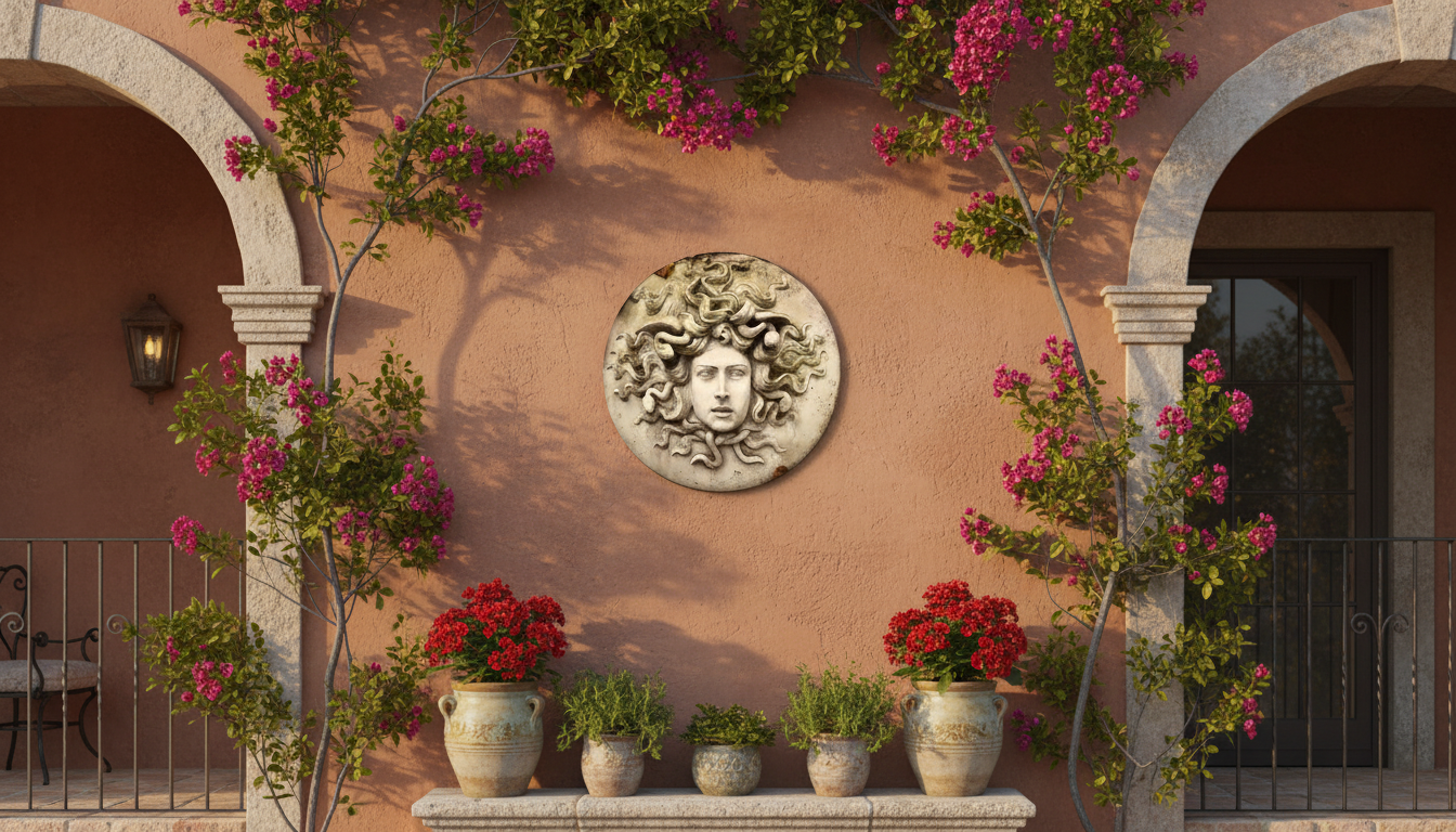 Medusa Gorgon Wall Art 18” | Classical Home & Garden Décor