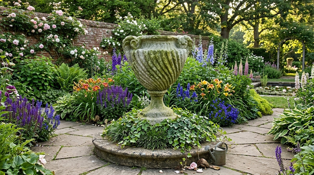 Modern Sculptural Planter 18"H