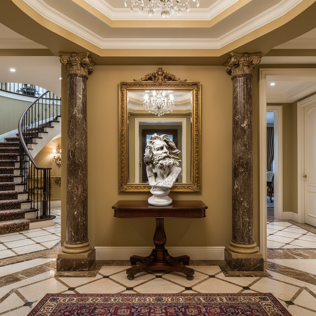 Greek & Roman Busts Sculpture: Moses Wind Swept Bust - A Powerful Tribute to an Iconic Figure