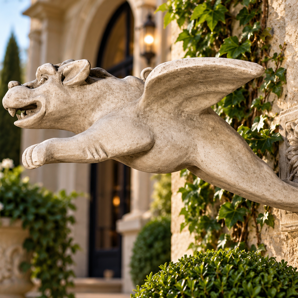 Nightmare Takes Flight 18 Gargoyle Sculpture