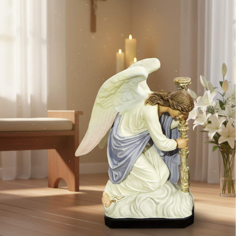 Bergama Angels Garden Angel Statue