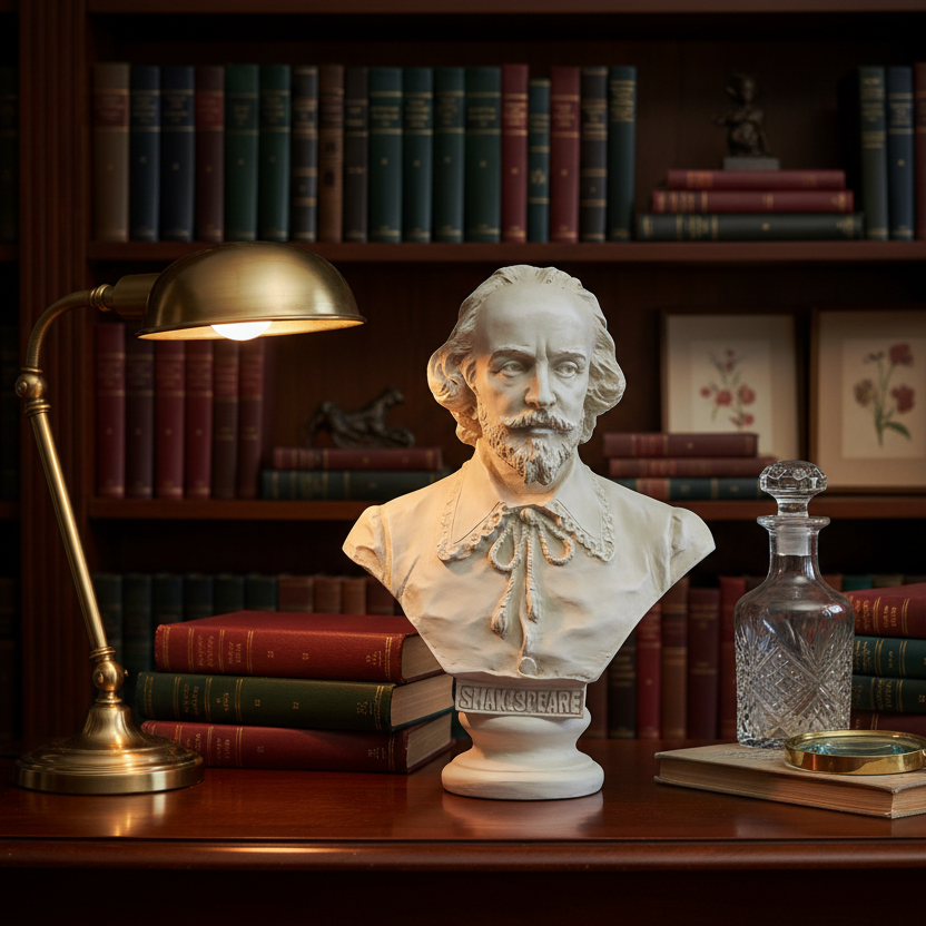  18 inch Shakespeare bust 