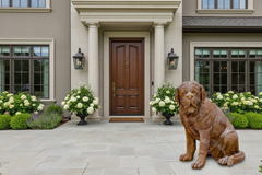 St. Bernard Dog 24 - Animal Garden Statue