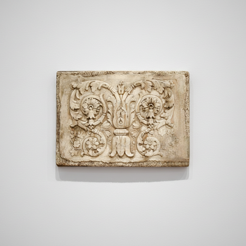 Intricate Delight: Tanzarian Plaque - Garden Display Sculpture
