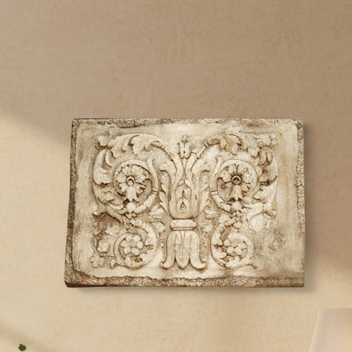 Intricate Delight: Tanzarian Plaque - Garden Display Sculpture