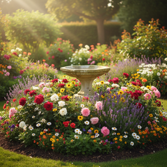 Marek Birdbath Garden Display