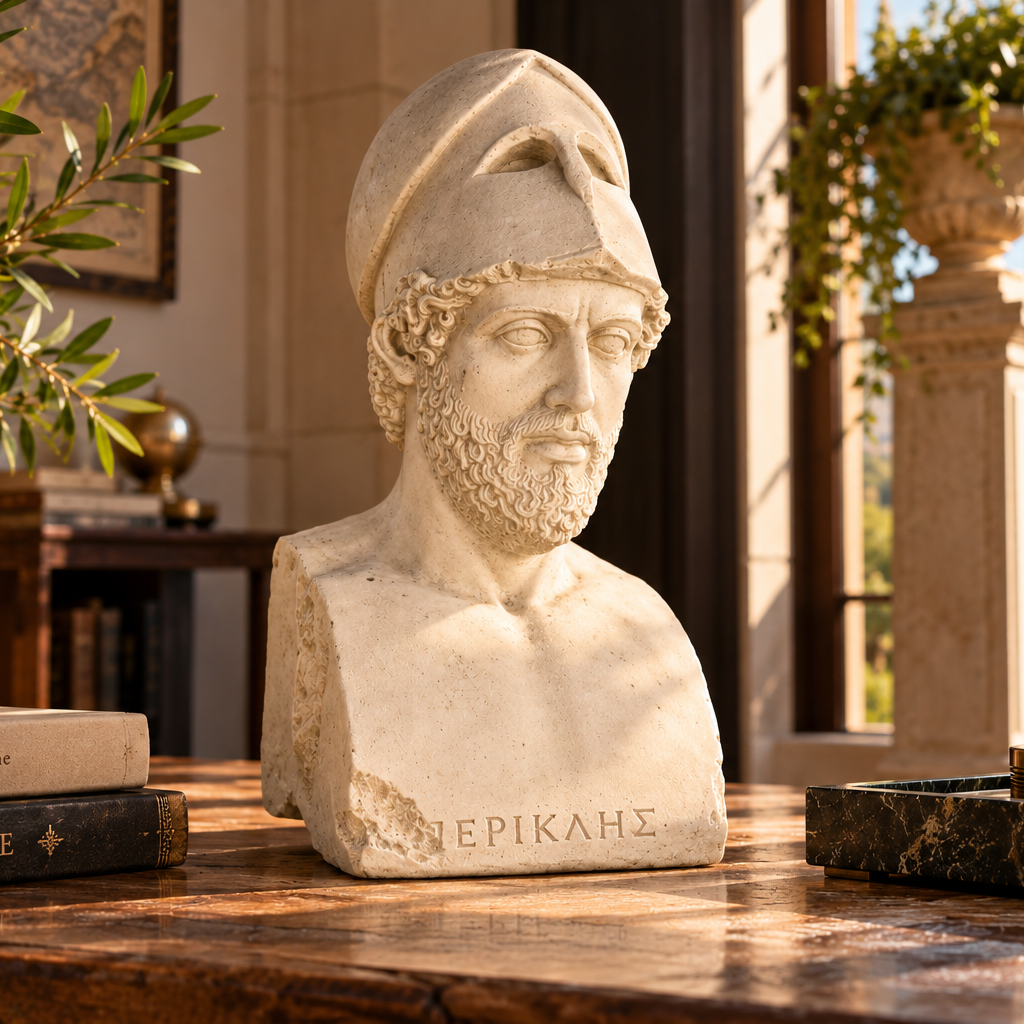 Pericles Bust 23 -  Greek & Roman Busts