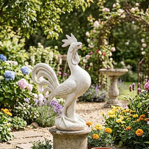 Rooster Animal Sculpture