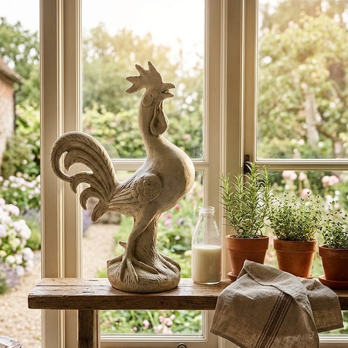 Rooster Animal Sculpture 2