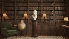Socrates Bust 22” – Classical Greek Philosopher Sculpture