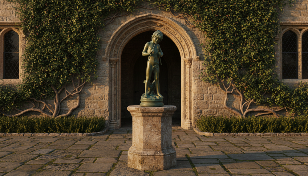 Storybook-Inspired Classical Statue | Children Sculpture | XoticBrands