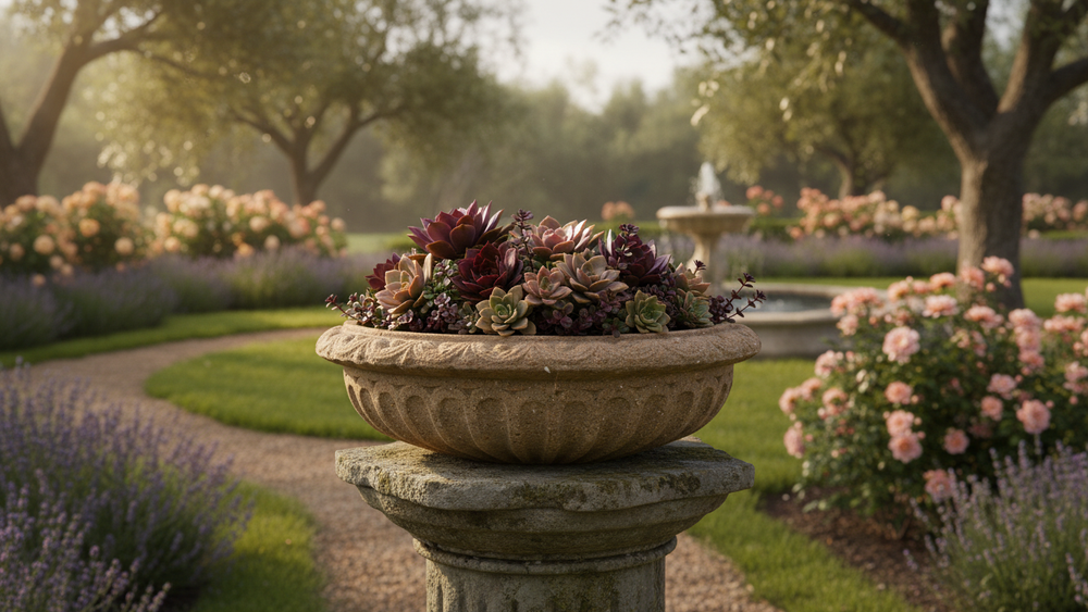 Trish Birdbath TOP â€“ Elegant Handcrafted Garden