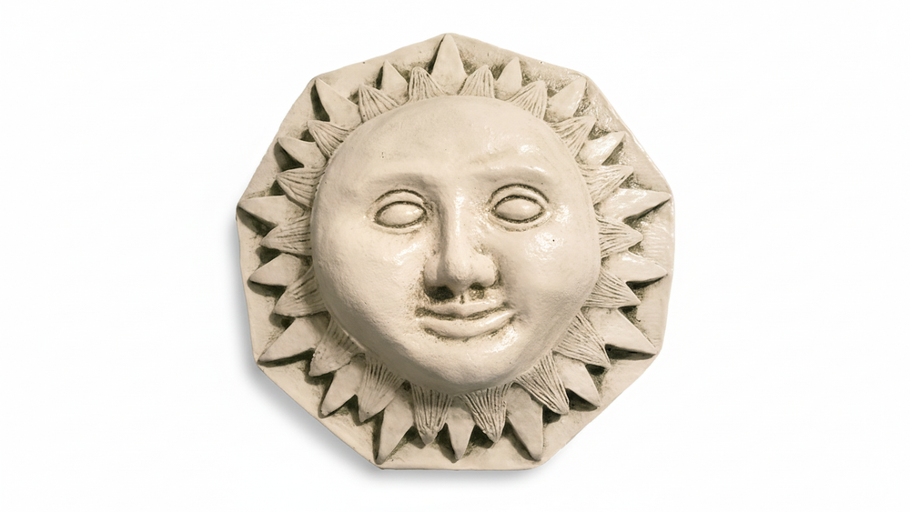 Tuscan Sun Animal Wall Sculpture  Handmade Fiberglass DÃ©cor for Tuscan Style Homes