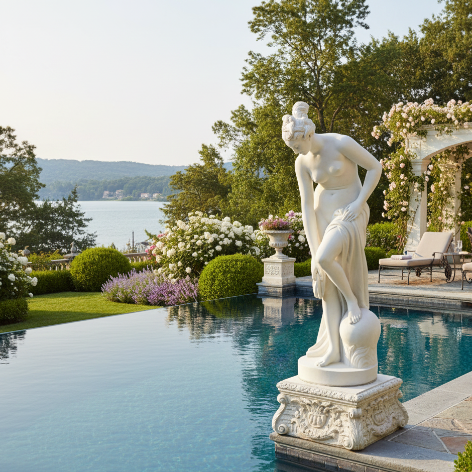 Venus At Bath 63H Statue