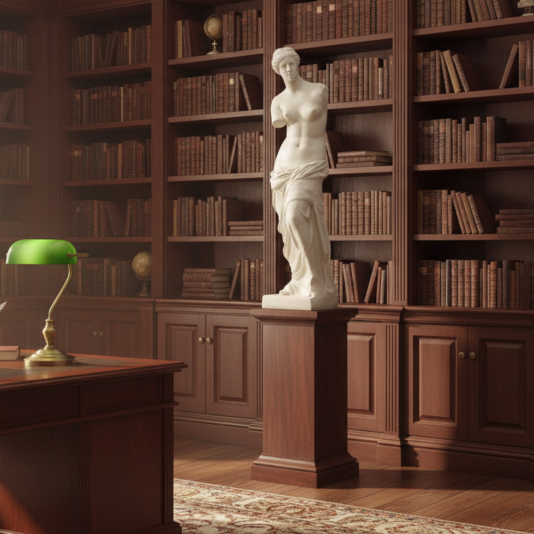 Venus De Milo Sculpture 33" | Antique Stone | XoticBrands