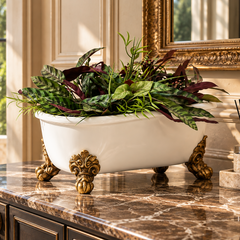 Vintage Bathtub Planter - Planters Sculpture