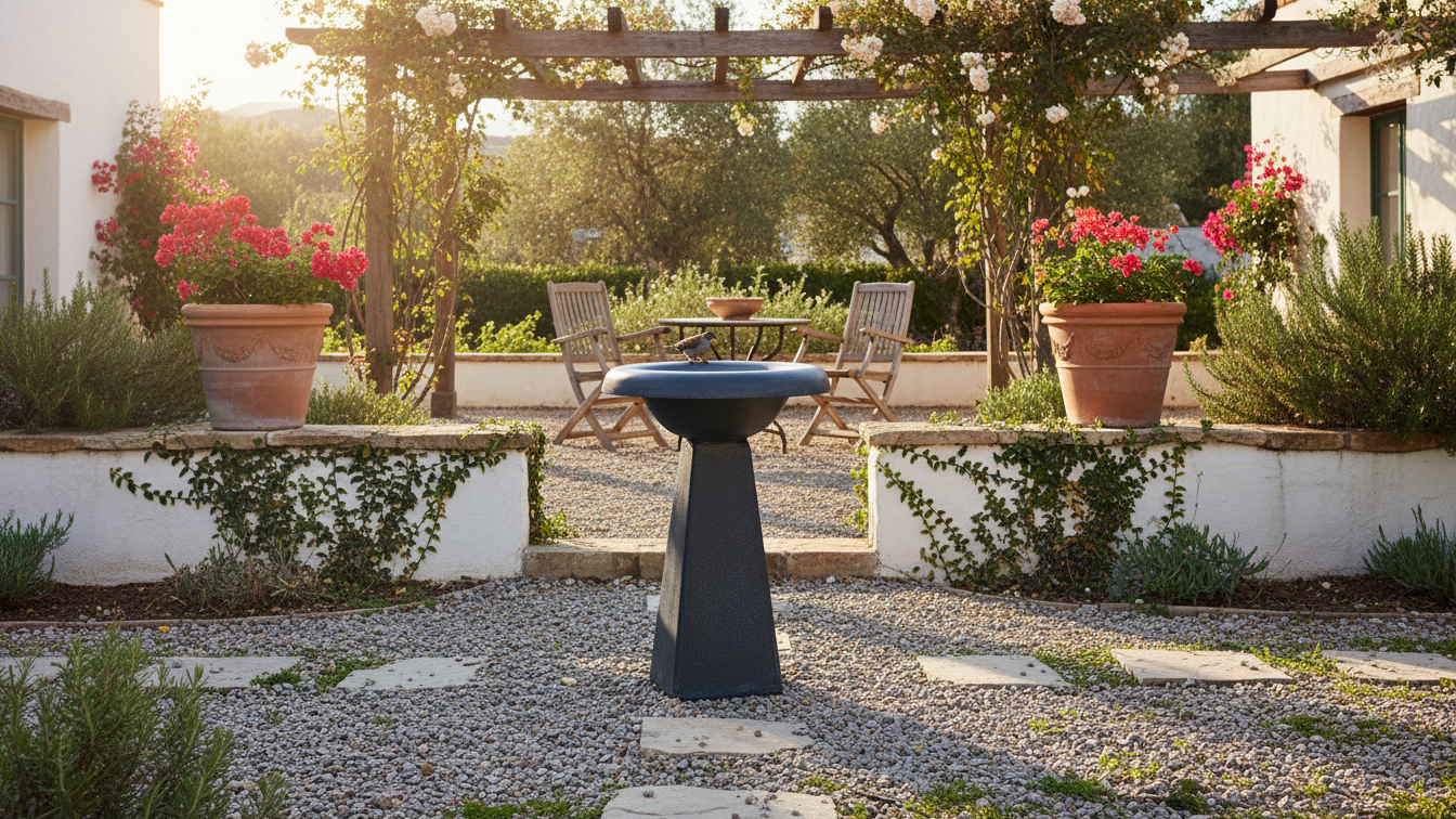 Modern Birdbath 24 Animal Seasonal  Sculpture