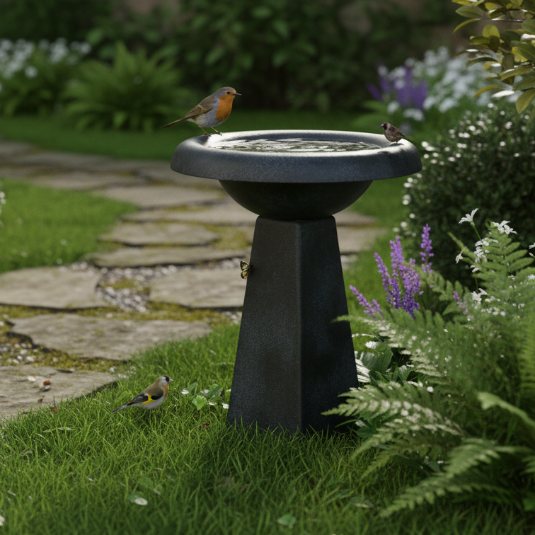 Modern Birdbath 24 Animal Seasonal  Sculpture