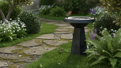 Modern Birdbath 24 Animal Seasonal  Sculpture
