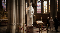 Sainted Peregrine: Religious Sculpture