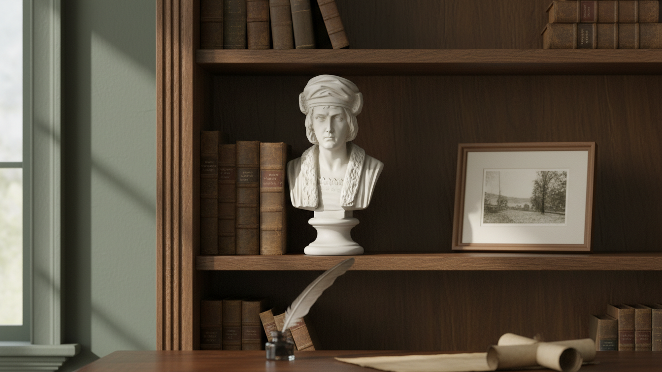 Columbus Bust Sm -  Historical Figures Busts