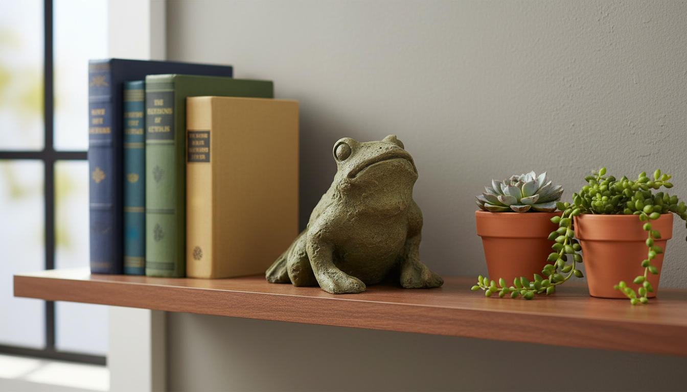 Tweeky Frog Garden Animal Statue
