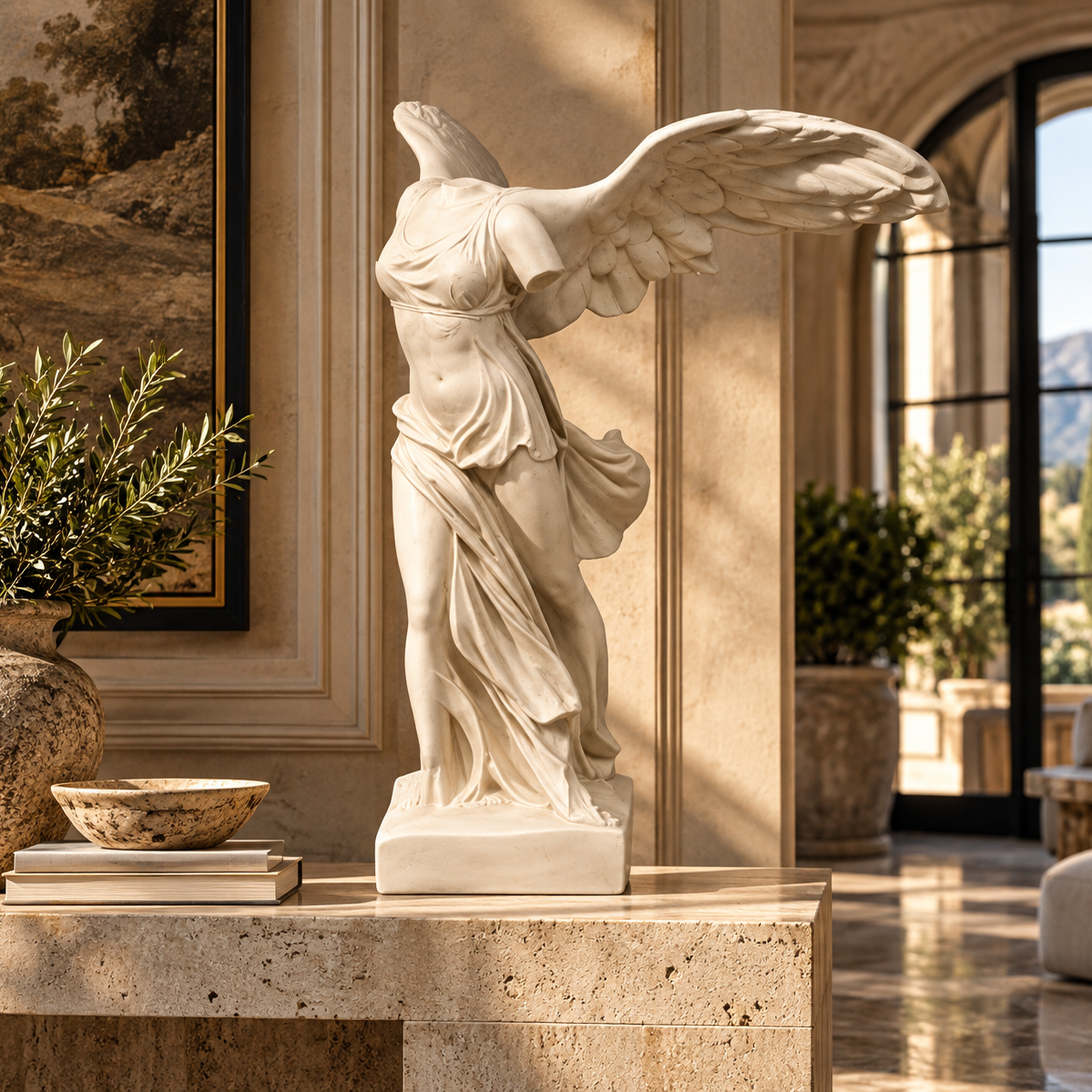 Classical Sculpture: Winged Victory (Nike) Figurines - Graceful Tributes to Triumph