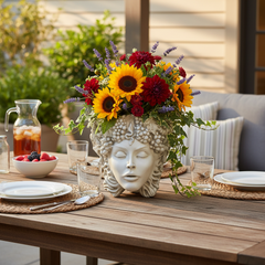 Woman Of Seasons Planter  Planters  Sculpture
