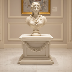 Elevate Your Space with the Alessa B Pedestal: Architectural Sculpture of Timeless Beauty