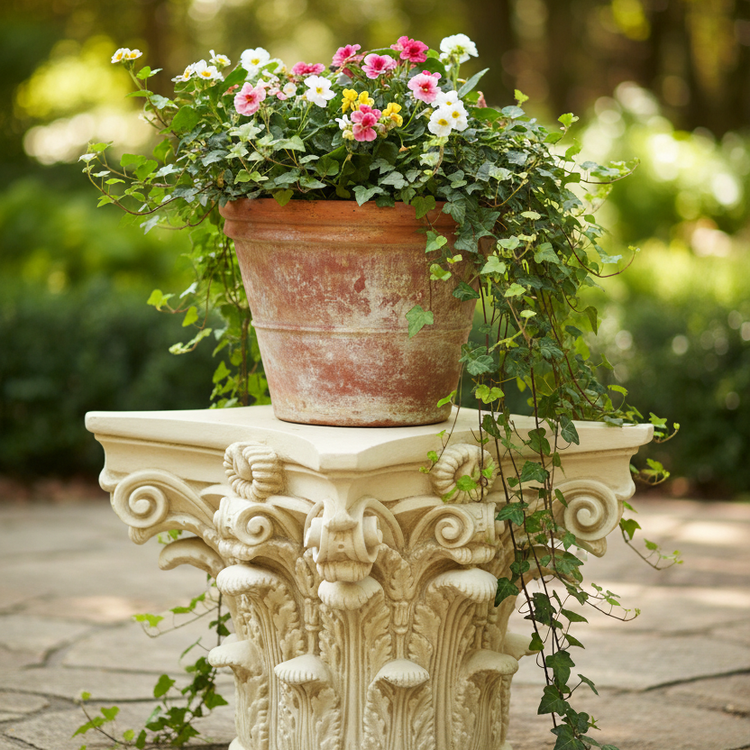 Corinthian Capital 16.5 Inch Architectural Sculpture