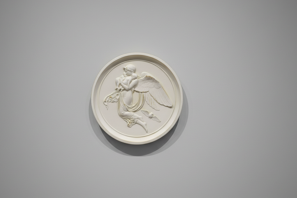 Angel Roundel-Night Garden Angel Statue