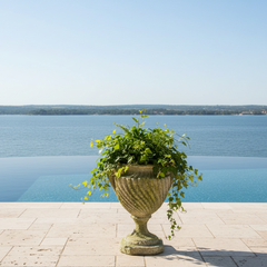 Enchanting Fusion: 18 Planters Sculpture by Spirro Urn