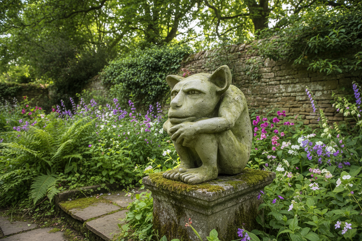 Dedo Large Notre Dame Gargoyle Sculpture Statue