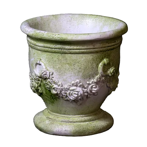 Elegant Small Garland & Ring Bowl: Planters Sculpture for Exquisite Décor