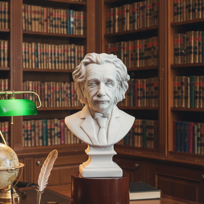 Einstein Bust 27"H -  Famous Americans Busts