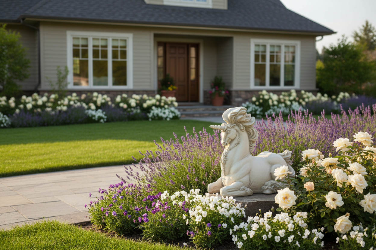 Unicorn Fantasy 18 Garden Animal Statue