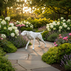 Pointer 51 W Garden Animal Dog Statue