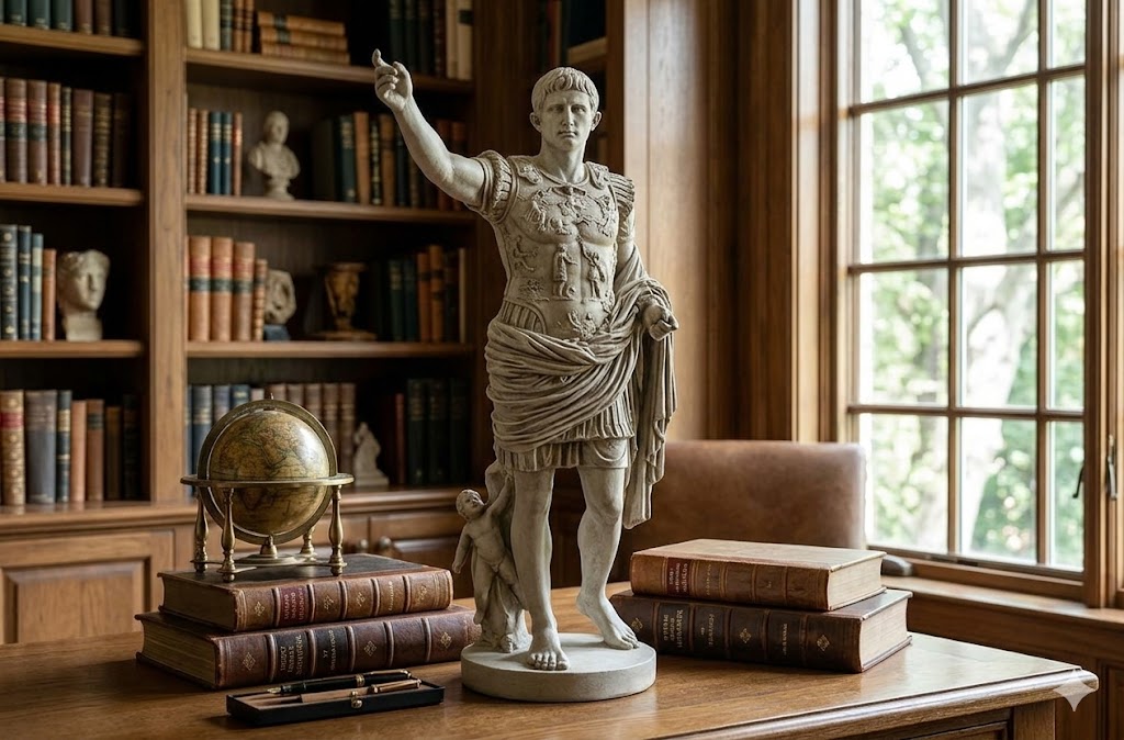 Augustus Caesar -  Large Classical  Sculpture