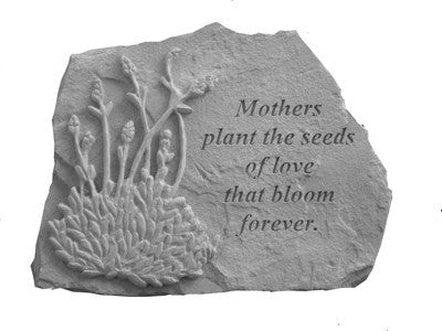 Mother Plant The Seeds...W/Lavendar Memorial Garden Stone - XoticBrands Home Decor