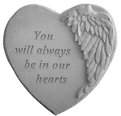  You will always… Memorial Garden Stone Décor, Memorial & Inspirational, Kayberry, XoticBrands Home Decor