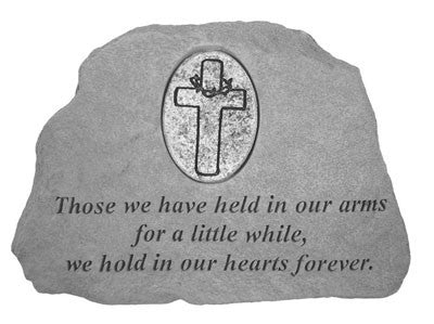 Those We Have Held...W/Cross Memorial Garden Cross - XoticBrands Home Decor