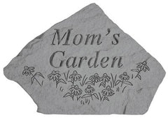 Mom'S Garden (W/Flowers) Memorial Garden Stone - XoticBrands Home Decor