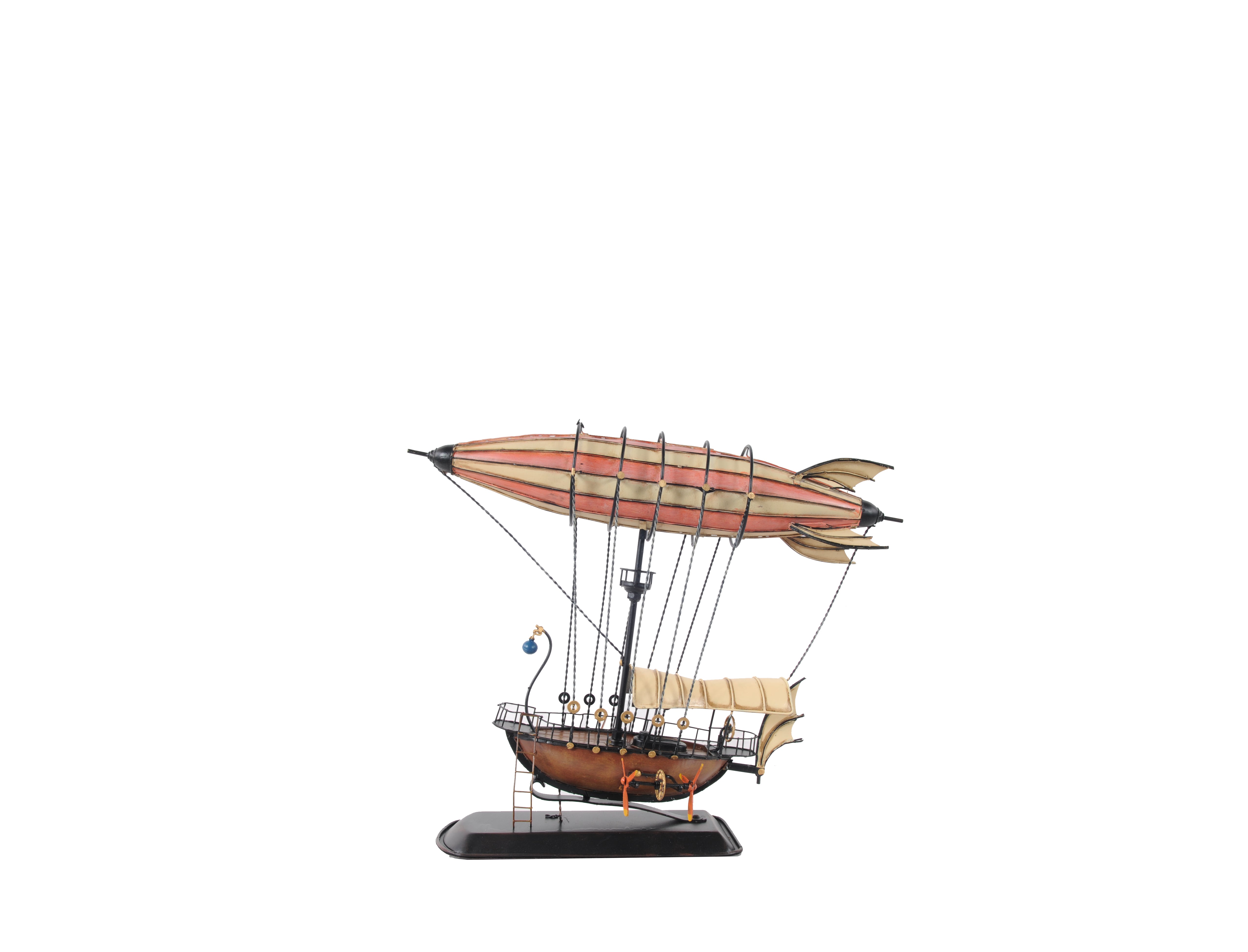  Steampunk Airship Model, Home furniture and decor, Old Modern Handicrafts, XoticBrands Home Decor