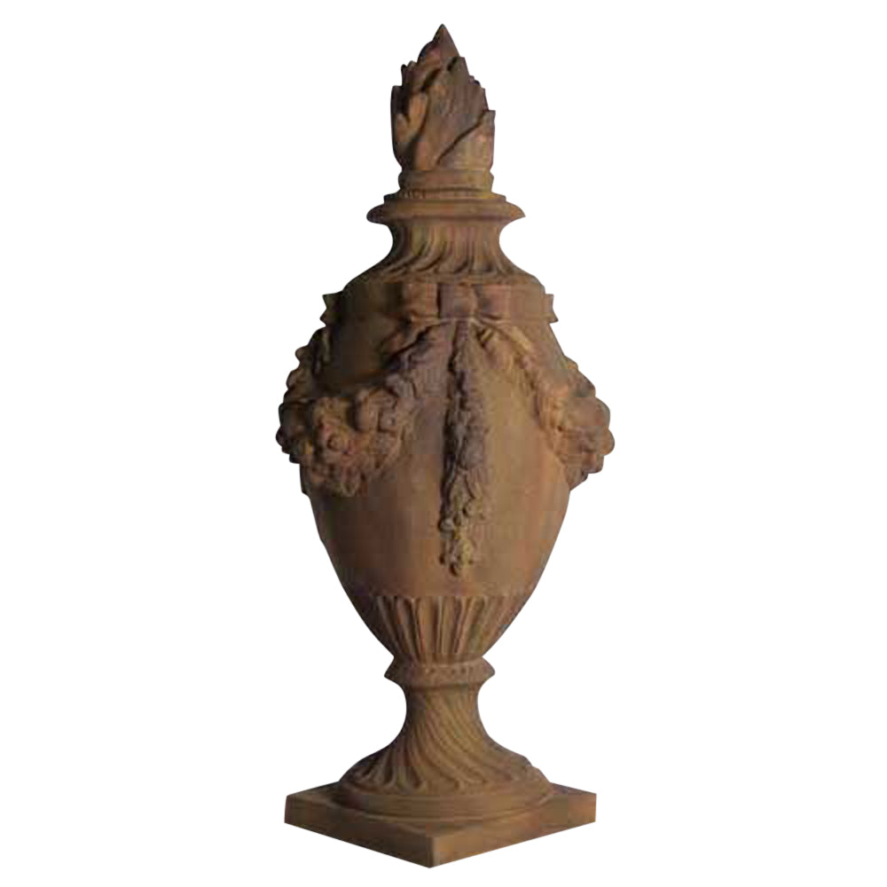 Empire Flame Finial 48 - Architectural   Finials - XoticBrands Home Decor